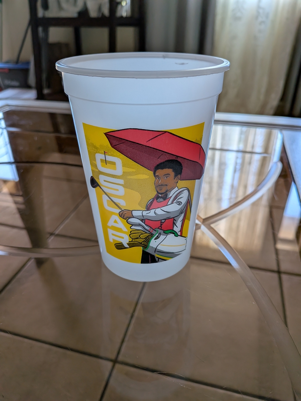 Bad Bunny Oscar Subway Cup Happy Gilmore 2 Collectible Limited Edition